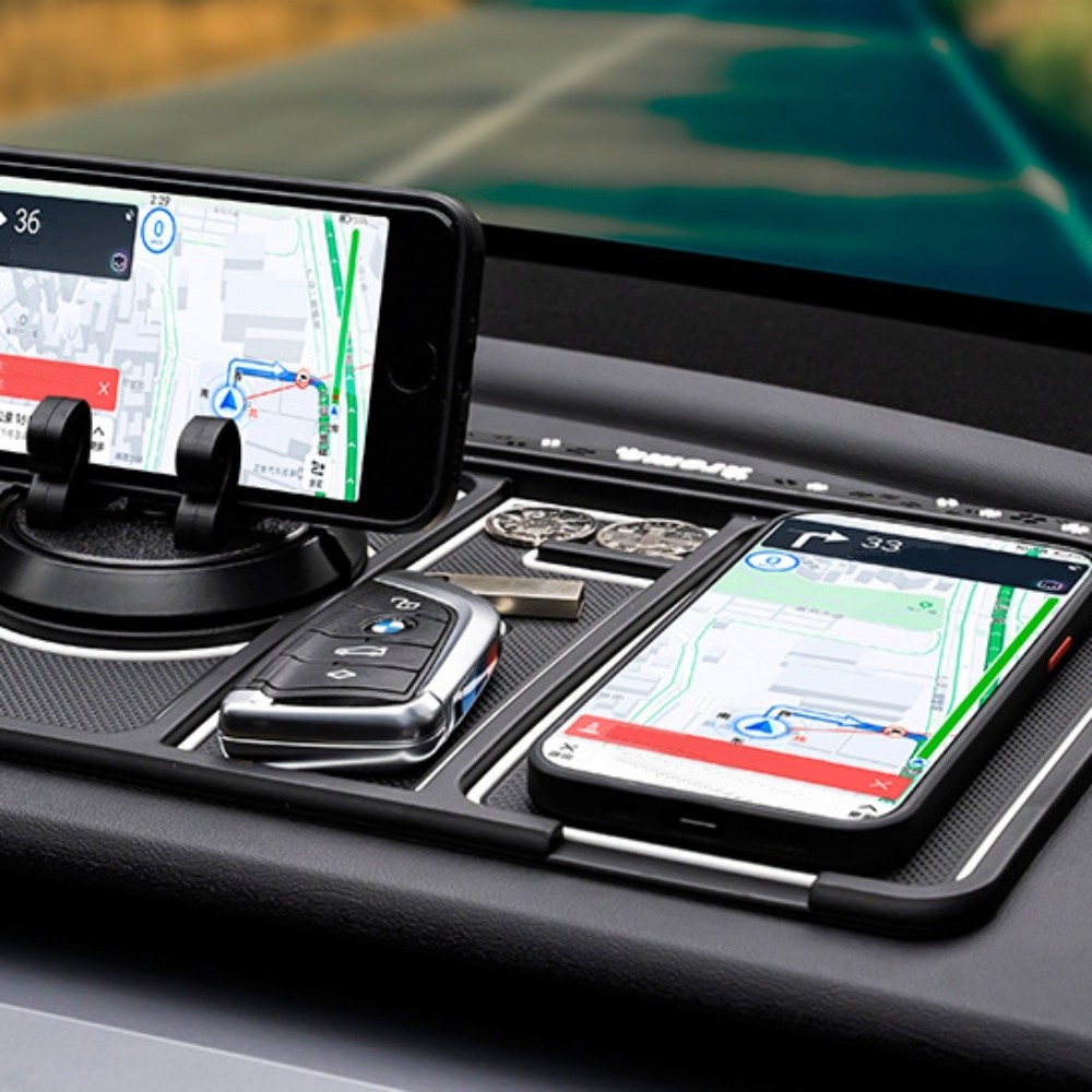 라온파인 시크릿 다용도 논슬립패드 주차번호판 4in1 논슬립매트 차량용 휴대폰거치대 5,880원