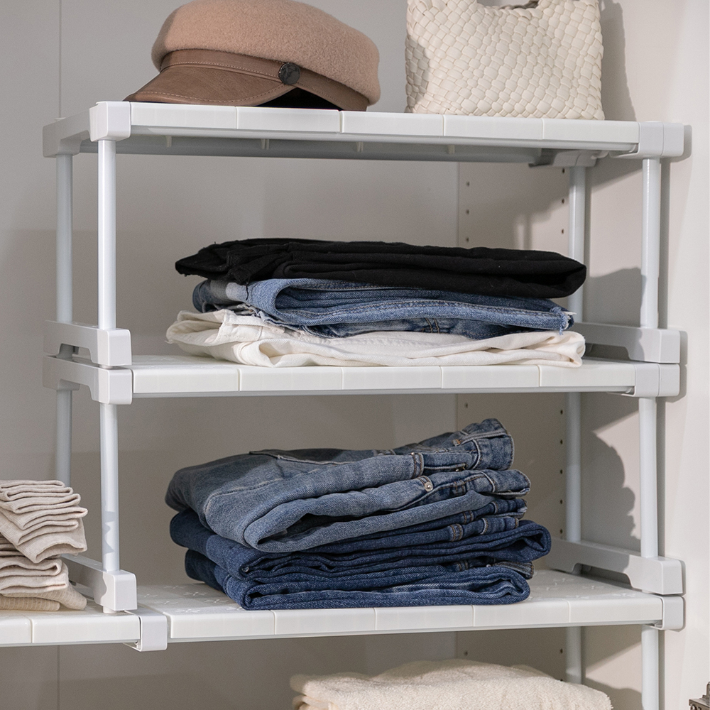 리빙공감 브링 길이조절 옷장 정리함 칸막이 선반 15,530원