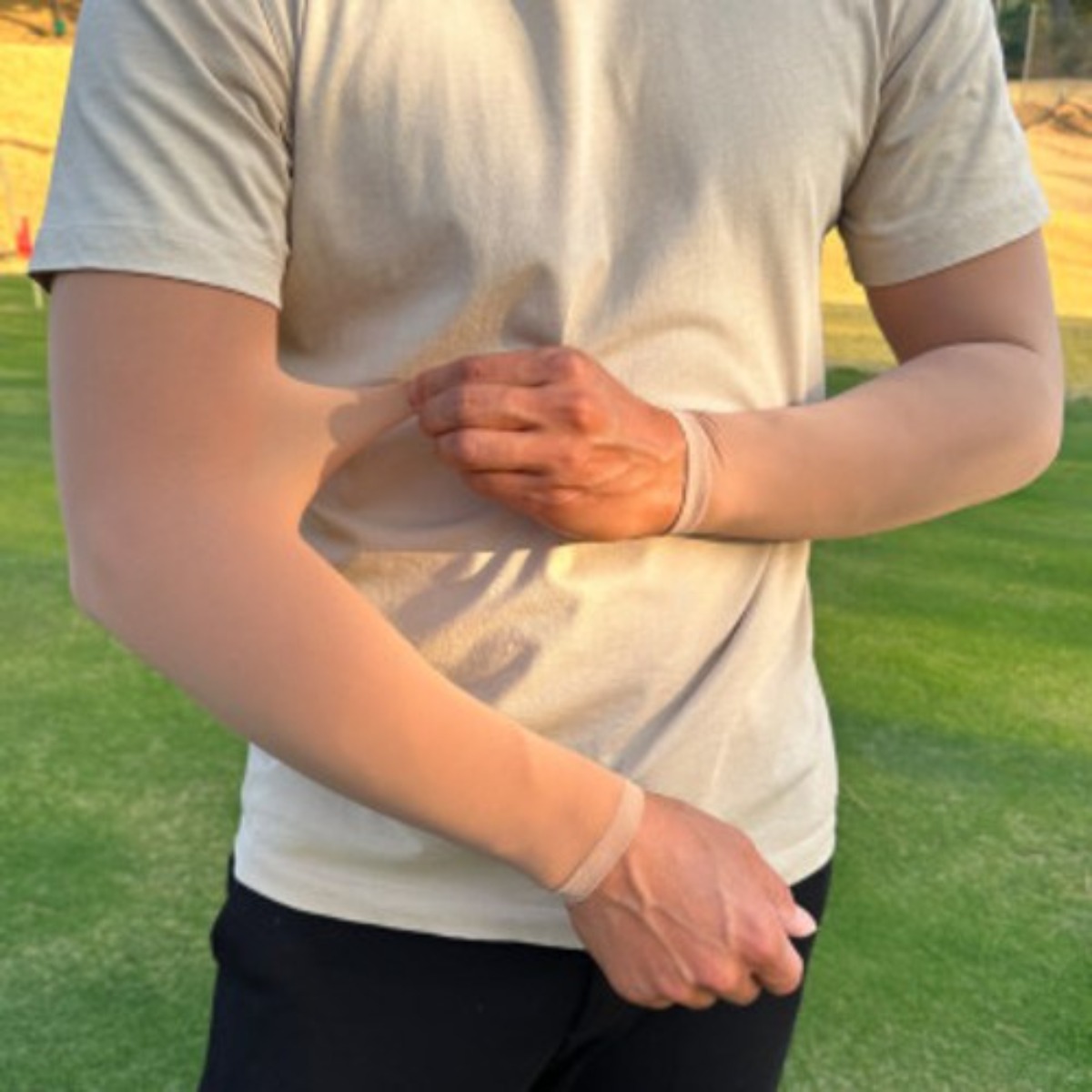 휴스토니[본사] 쿨토시 자외선 차단 냉감 국산 남녀 골프 등산 스포츠 암슬리브 12,000원