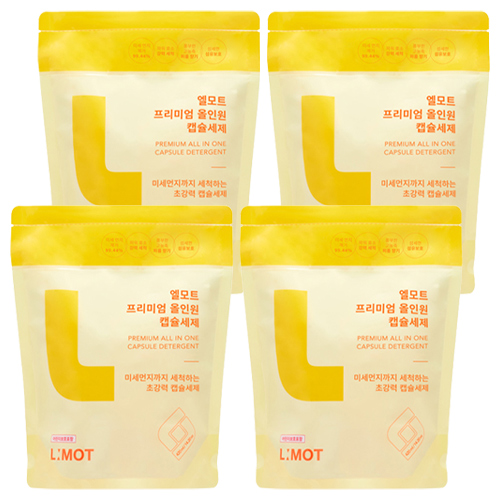 엘모트 프리미엄 올인원 캡슐세제 66,200원