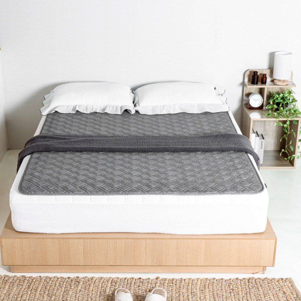 스마트폰 앱연동 몽비오스 국산 EMF 전자파없는 워셔블 극세사 그래핀 탄소매트 IOT 카본 전기매트 3H한일온열기 119,000원