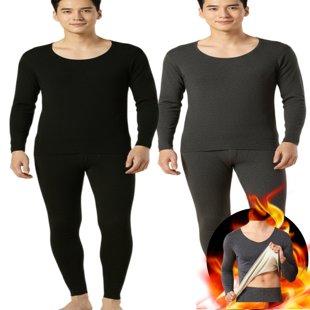벨에라 빅사이즈 히트웜터치 남성용 발열 내의 내복 상하세트 9,900원