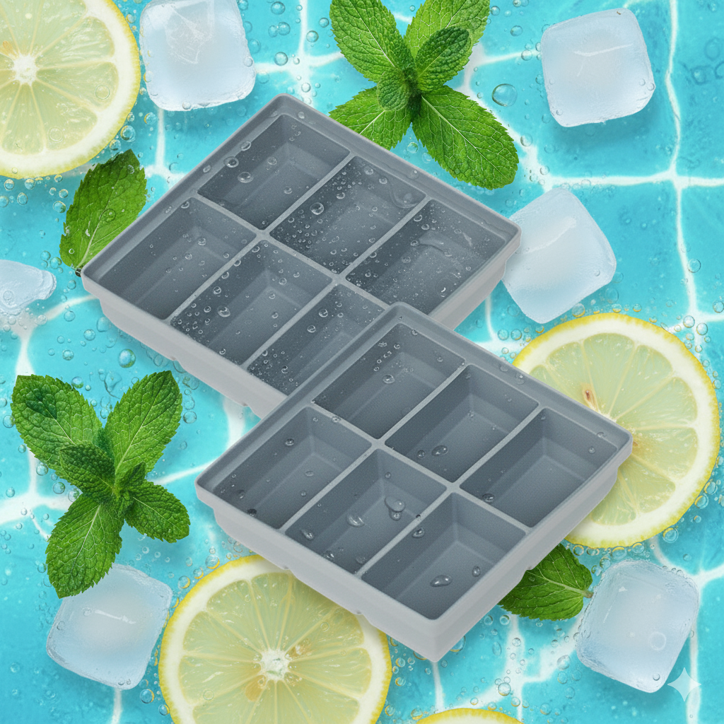 (1+1) 실리콘 얼음틀 국내 생산 아이스트레이 왕얼음틀 8,900원