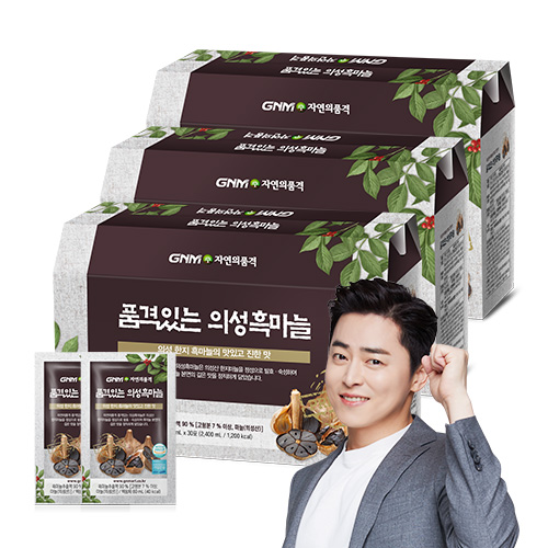 GNM자연의품격 순수한 의성 흑마늘즙, 2.4L, 3개 62,800원
