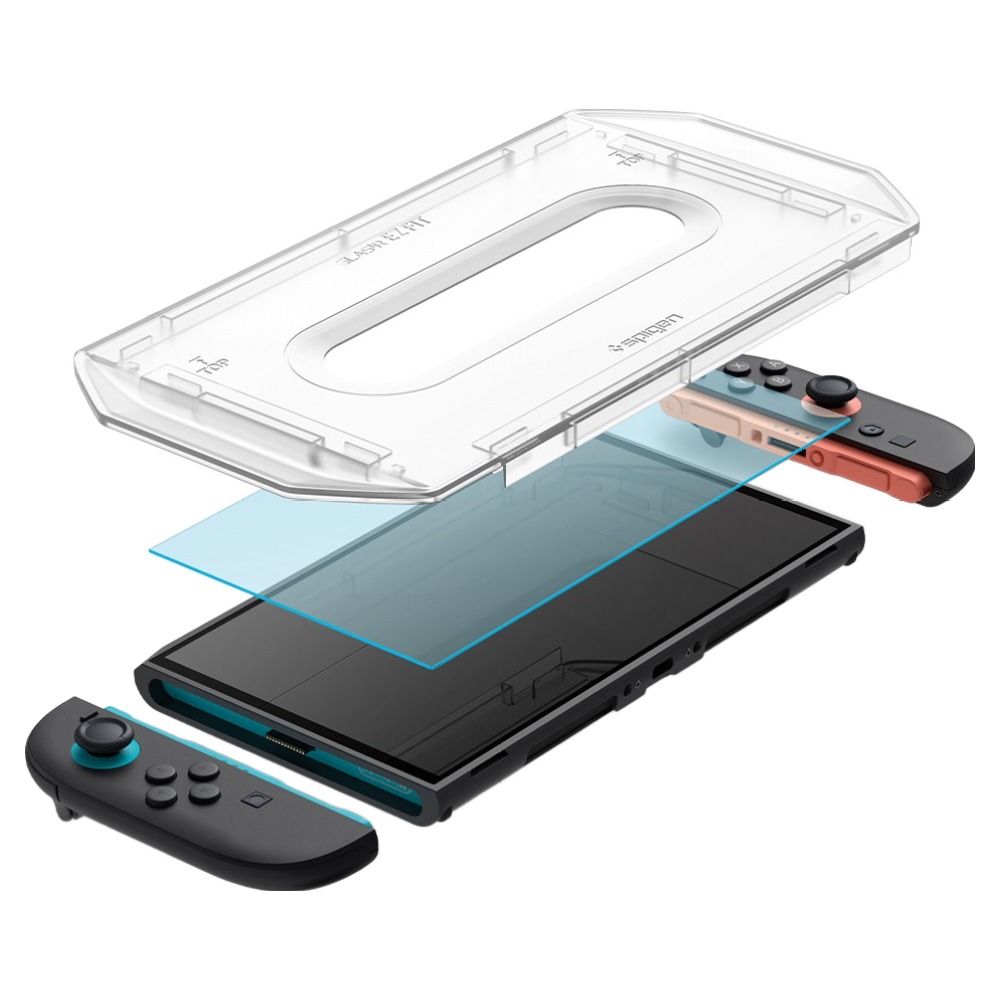 슈피겐 닌텐도스위치2 저반사 강화유리 이지핏 AR 액정보호필름 세트, 투명, 1세트, AGL09112 33,600원