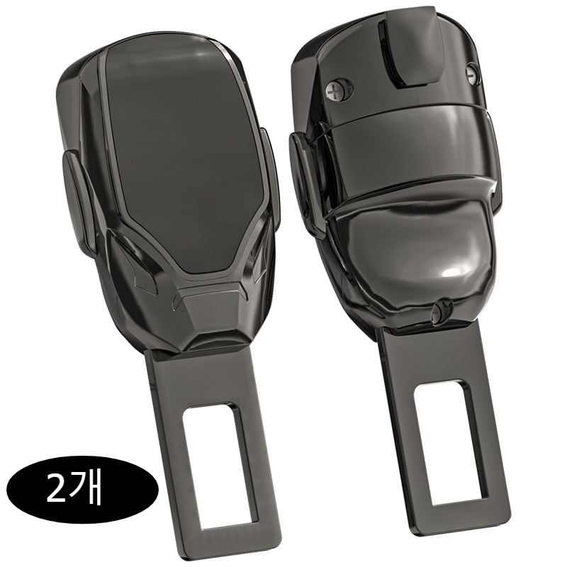 오컴캡 자동차 안전벨트 버클 연장 고정기 자동차 안전벨트 액세서리, 2개, 검은색 37,800원