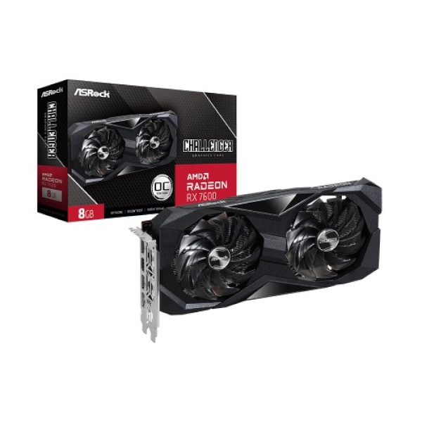 [ASRock] Radeon™ RX 7600 CHALLENGER OC D6 8GB 대원씨티에스 498,000원