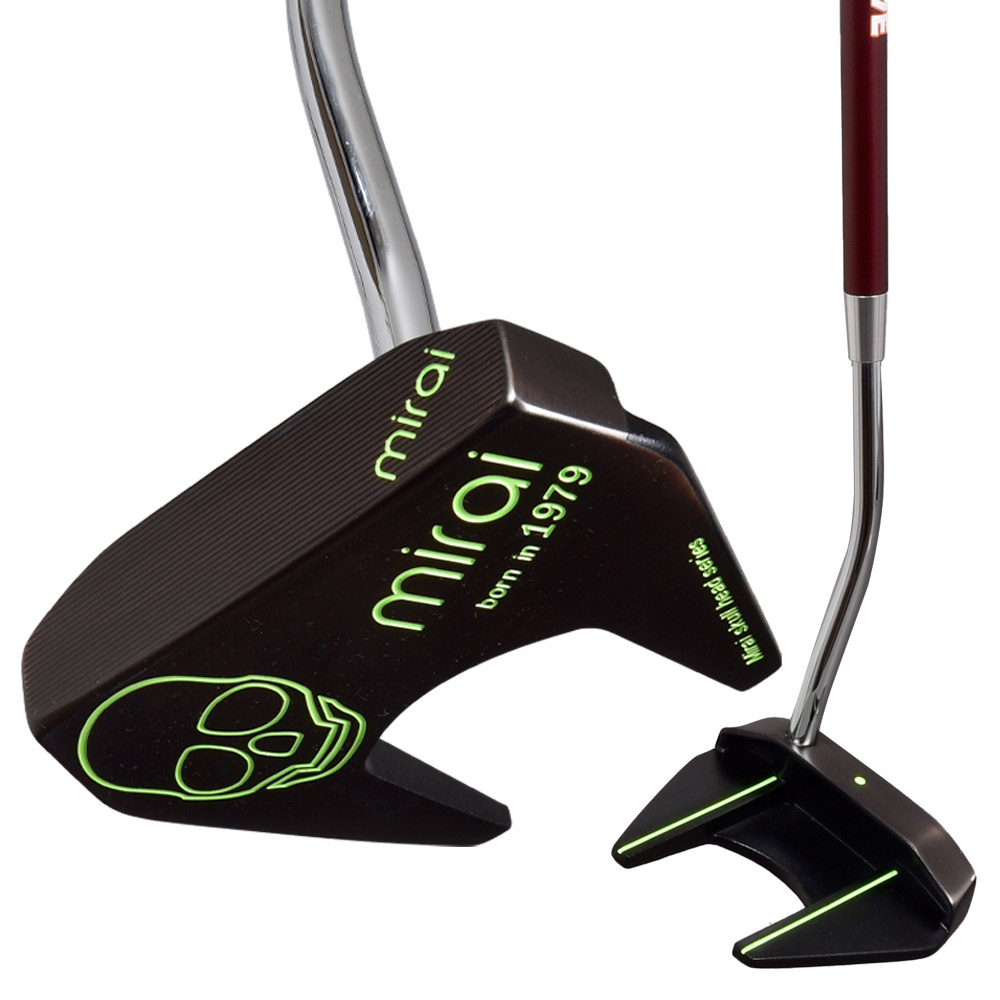 mirai 스테빌라이저 카본 샤프트 말렛형 퍼터 블랙 86.36cm, 3도, R 290,000원