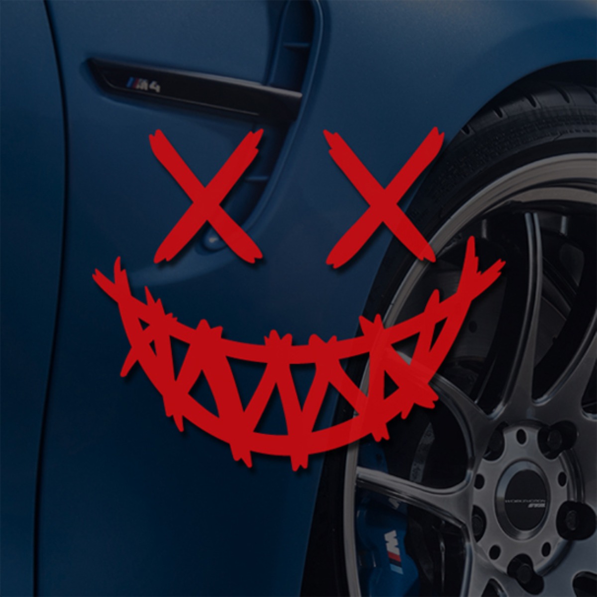 악마스마일 포인트스티커 튜닝데칼 3,780원