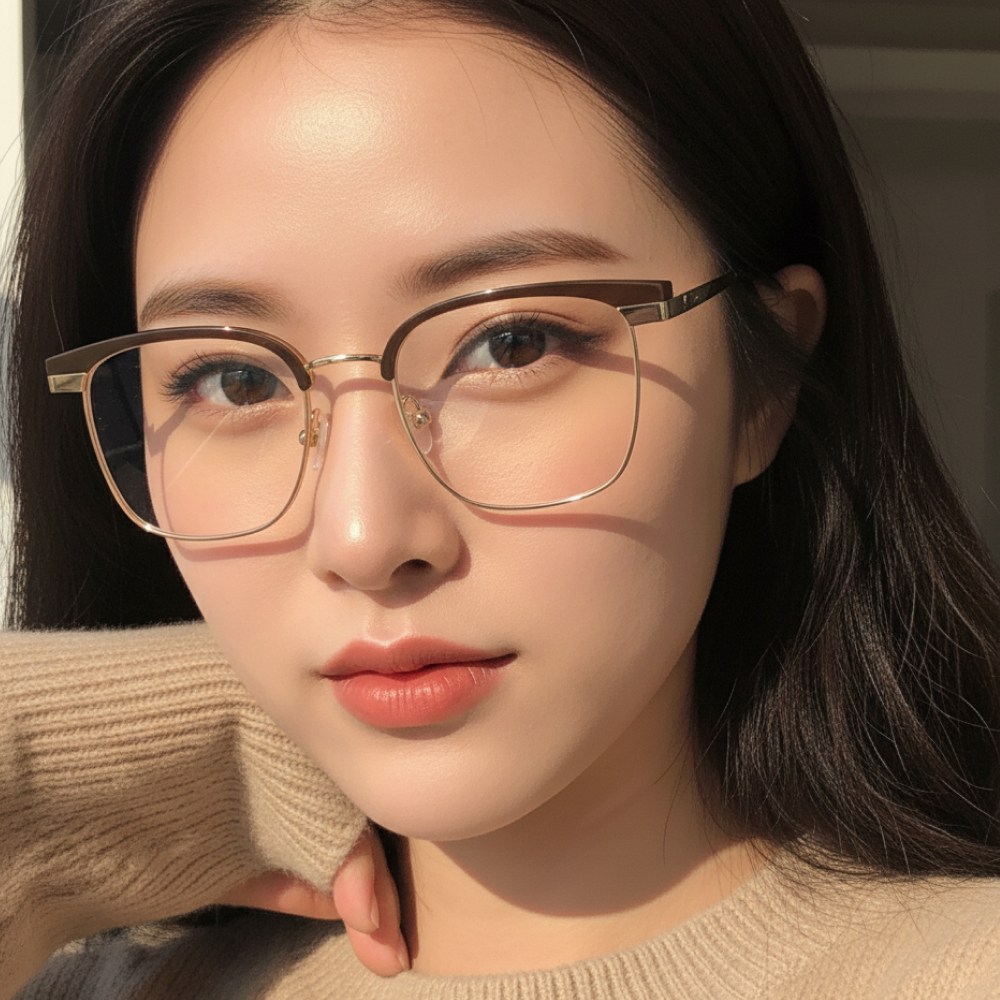 메이크앤 가벼운 블루라이트 차단 변색 안경 선글라스 남녀공용 14,800원