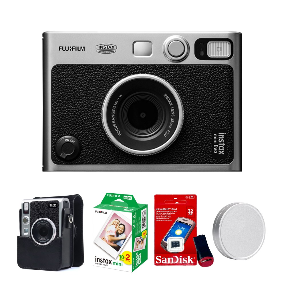 인스탁스 미니에보 EVO 블랙 카메라+전용가방+필름20장+선물SET, 1개 351,800원