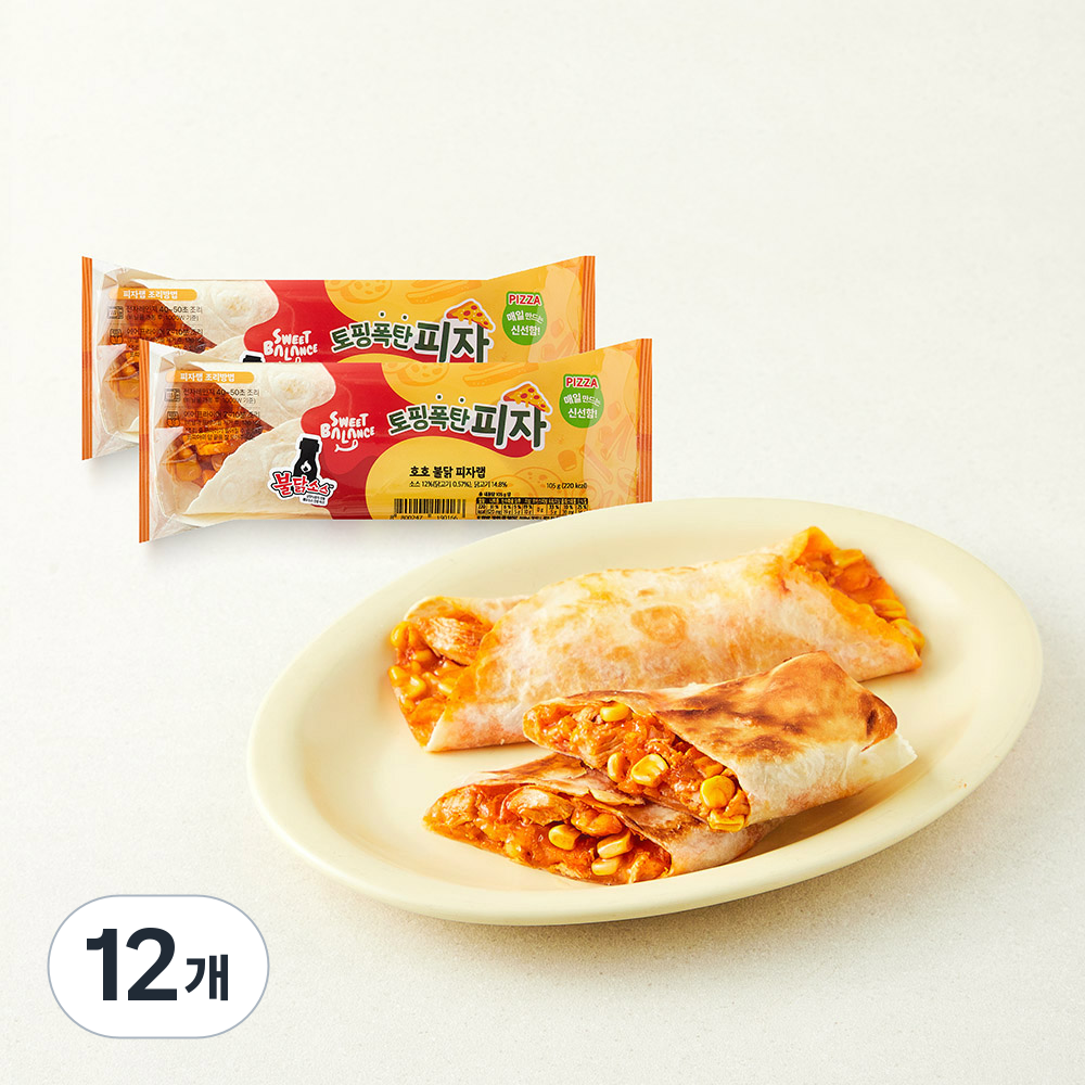 [로켓프레시] 스윗밸런스 호호 불닭 피자랩 32,200원