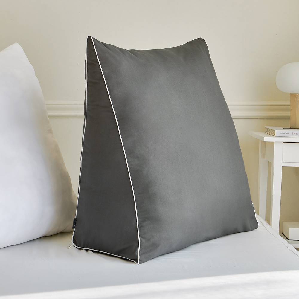 쁘리엘르 점보 삼각 등받이 쿠션, 차콜 27,900원