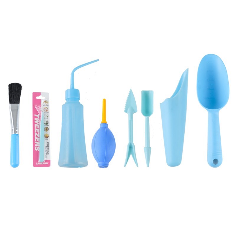 가든툴 21 다육이용 일본식 8종 세트 블루, 1세트 30,460원