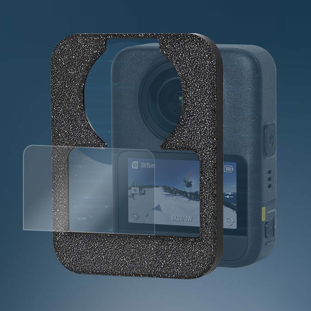 DJI 오즈모 360 전용 프론트커버 강화유리 액정보호필름 세트 충격방지 지문예방 OSMO360, 1개, AC-X102 15,000원