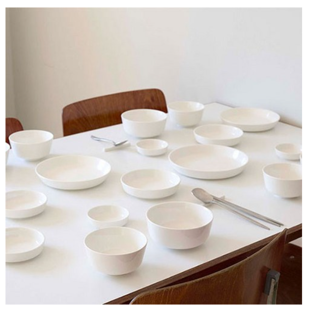 ERATO 크림모노 4인 그릇 홈식기세트 24p 144,020원