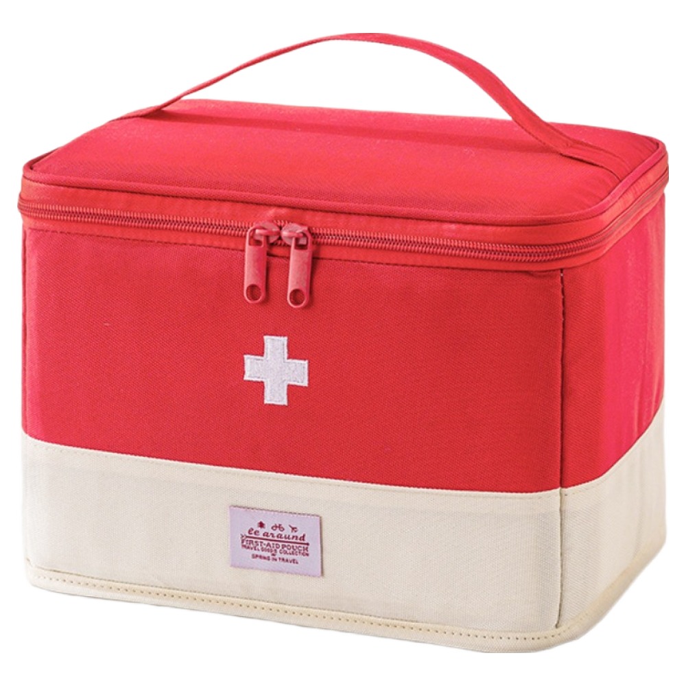 소담몰 응급 여행용 구급 파우치 레드 XXL 26.5 x 19.5 x 19.5 cm, 1개 9,220원