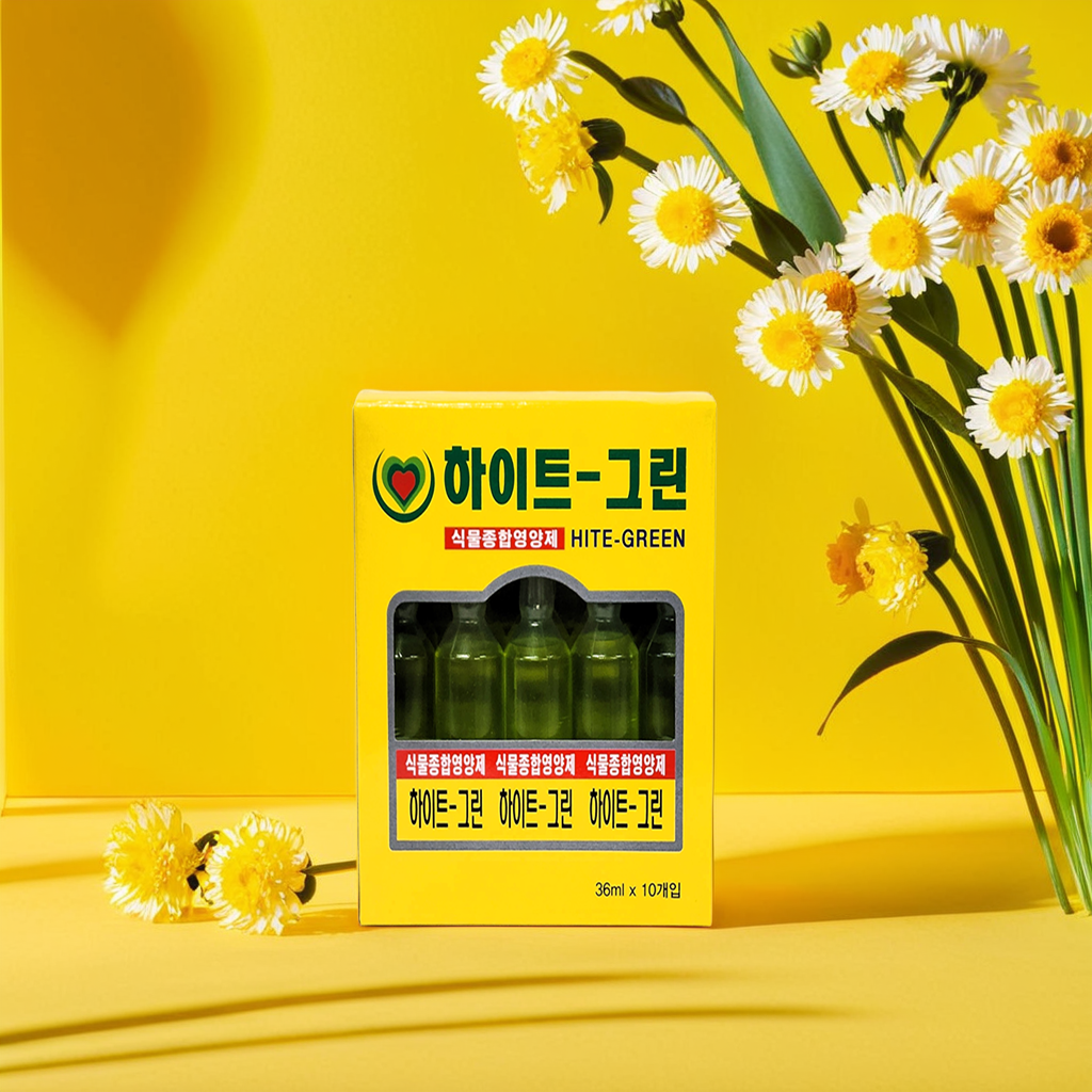 윤컴퍼니 하이트그린 30박스 식물영양제 대용량 화초용 앰플, 300개, 36ml 30,000원