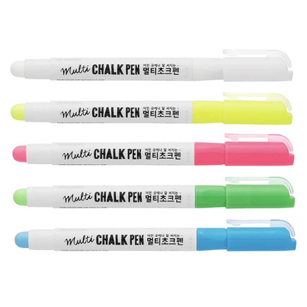 문교 멀티초크펜 5색 세트 2,960원