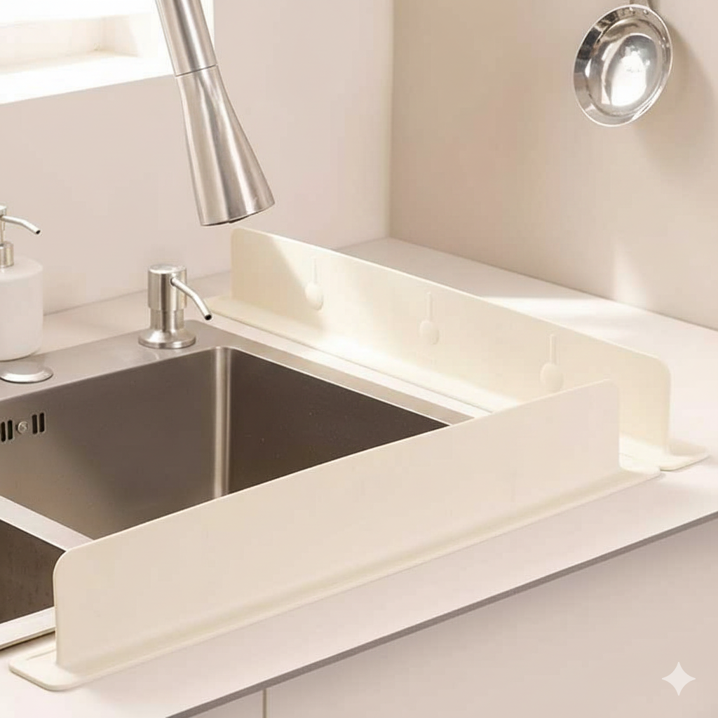 단미연 흡착식 실리콘 싱크대 물막이 6,500원