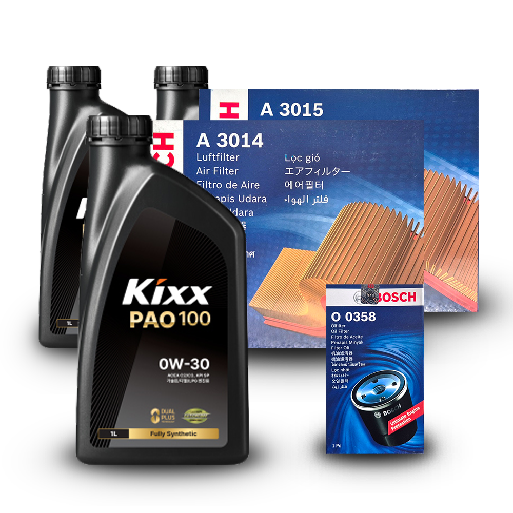 스팅어 마이스터 (CK) 3.3터보 가솔린 엔진오일세트 킥스 파오100 0W30 (PAO100) (구) 파오1 127,200원