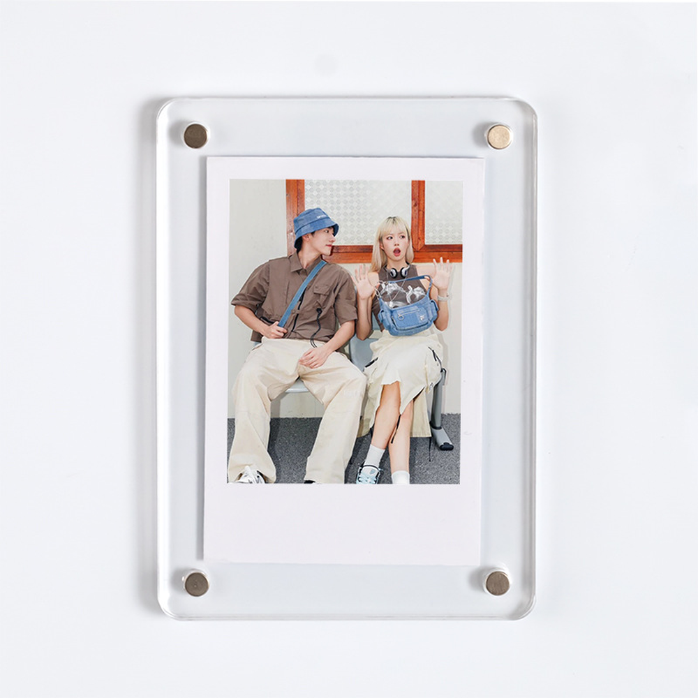 썬앤드림 컬러 아크릴 자석형 미니 포토 액자 라운드 12,400원