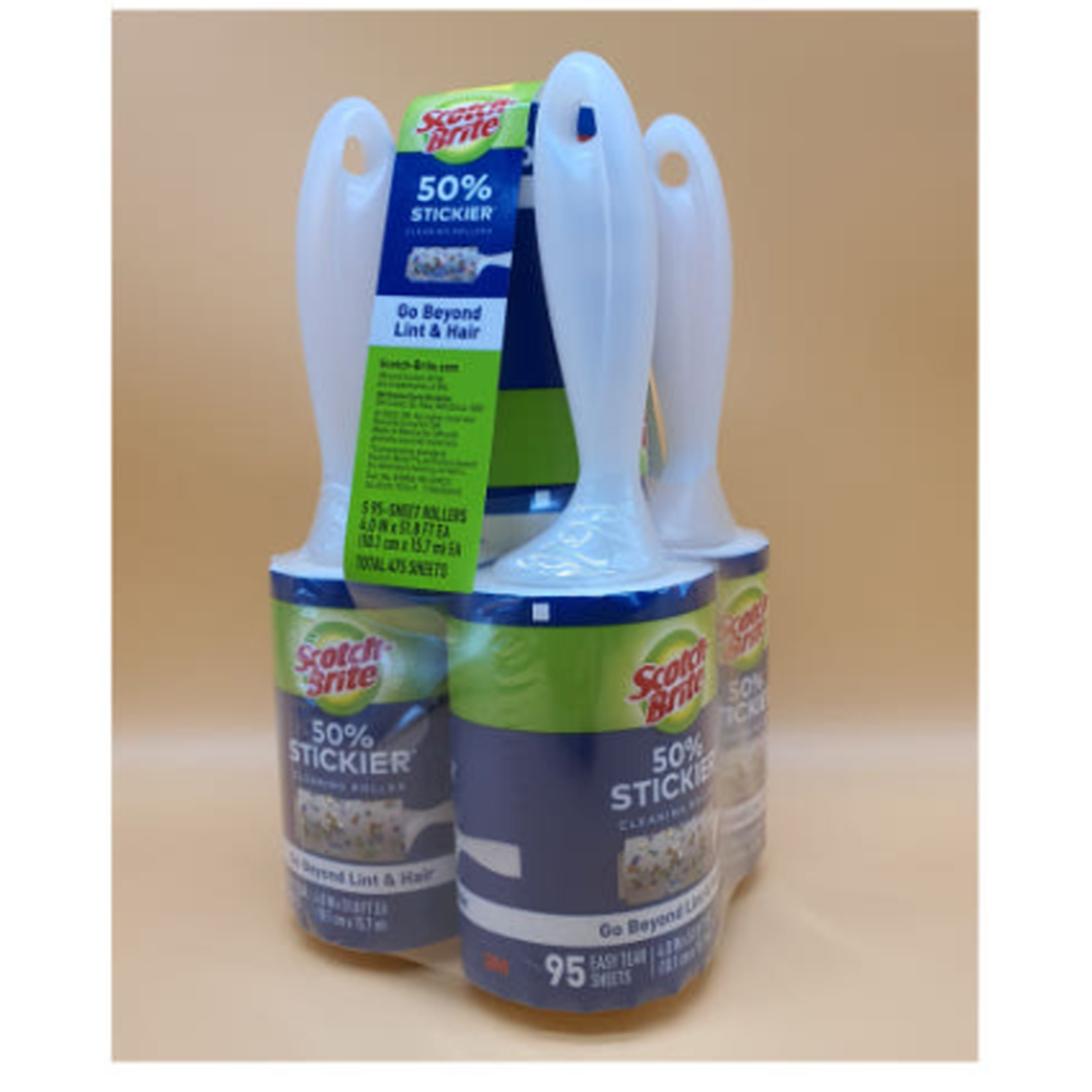 스카치브라이트 초강력 린트롤러 95매 X 5롤 3M 코스트코 19,980원