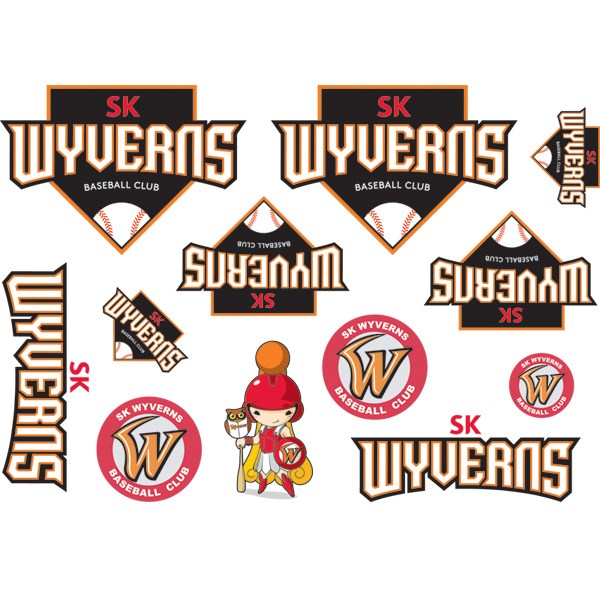 프로야구 구단 엠블램 스티커 6,900원