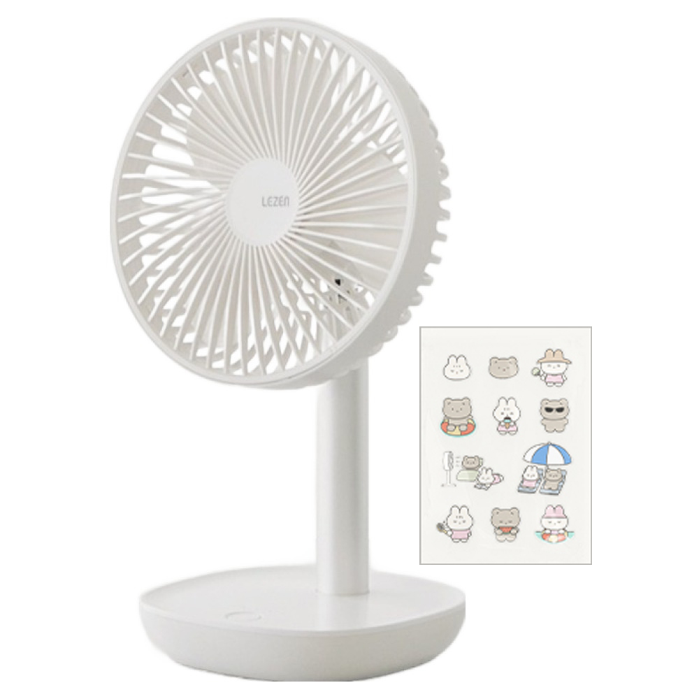 르젠 탁상용 무선 BLDC 선풍기, 혼합색상, LZF-BN08 27,800원