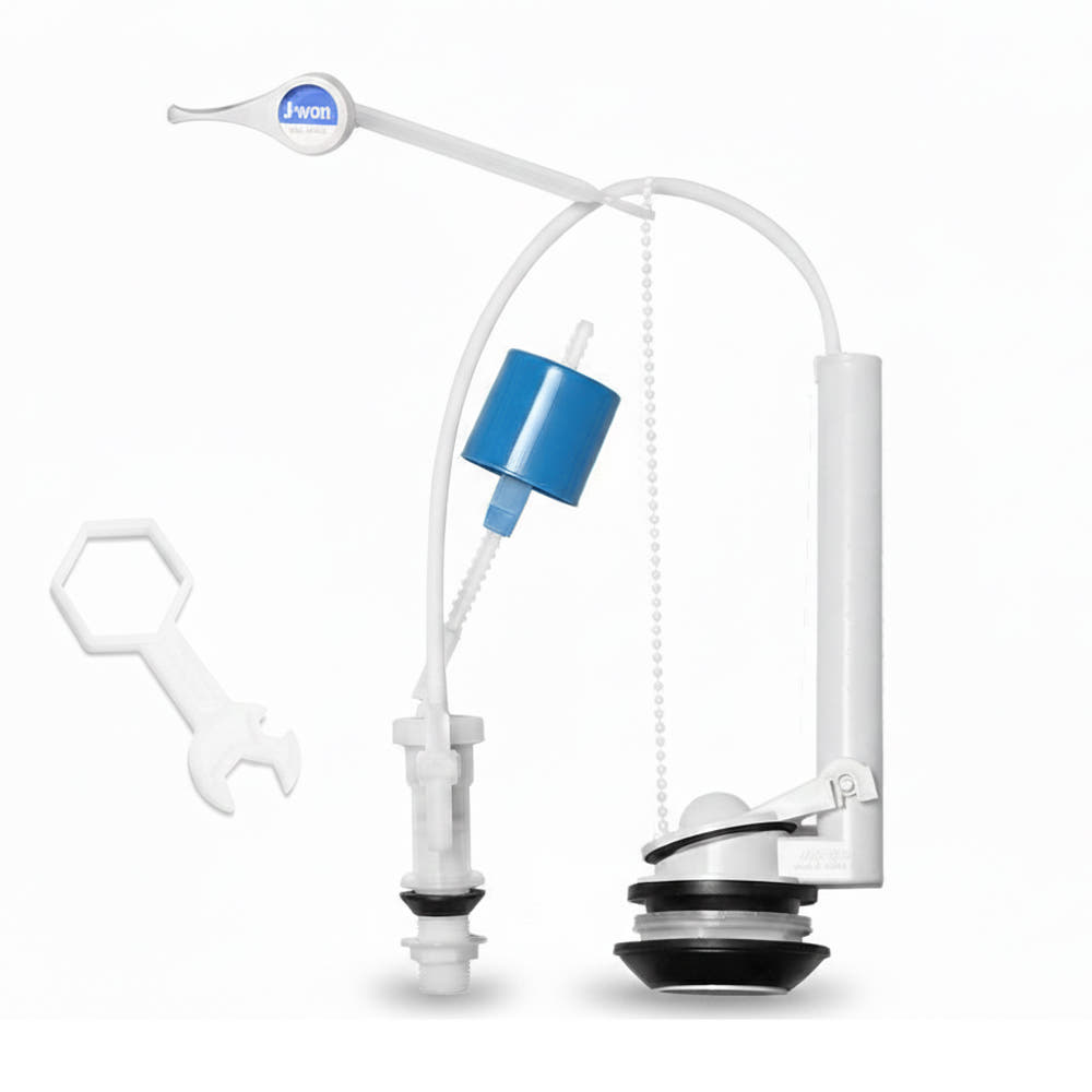 튼튼한 양변기 물탱크 부속 세트 (전면 레버식) + 조립 공구 포함 / 셀프 교체용, 혼합색상 10,900원