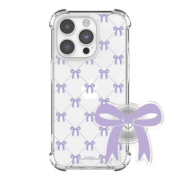 코지 리본 패턴 젤하드 갤럭시 아이폰 휴대폰 케이스+아크릴톡 세트 8,800원