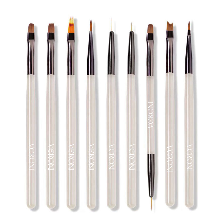 베로니 젤 네일 브러쉬 9종 세트, 1개, 시티화이트 7,590원