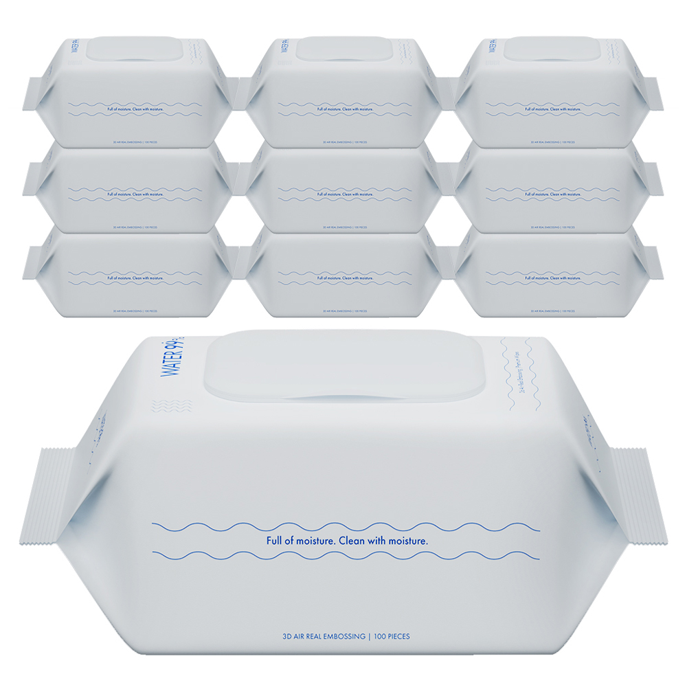 워터 99% 초순수 저자극 베이직 아기물티슈 캡형 11,300원