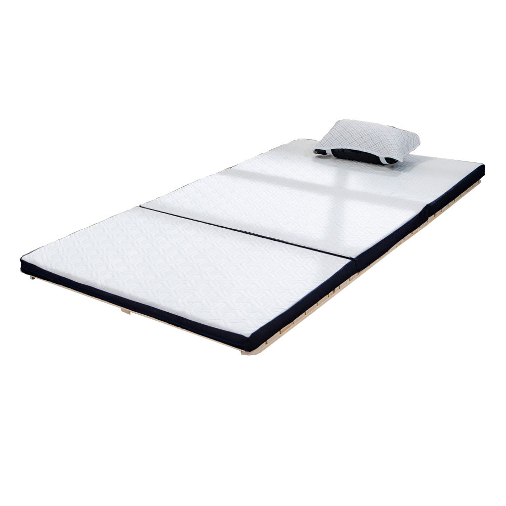 메리노침대 허리에 좋은 토퍼 슈퍼싱글 에어코일 3단 접이식 냉감원단 매트리스 110x200x5cm 200,000원