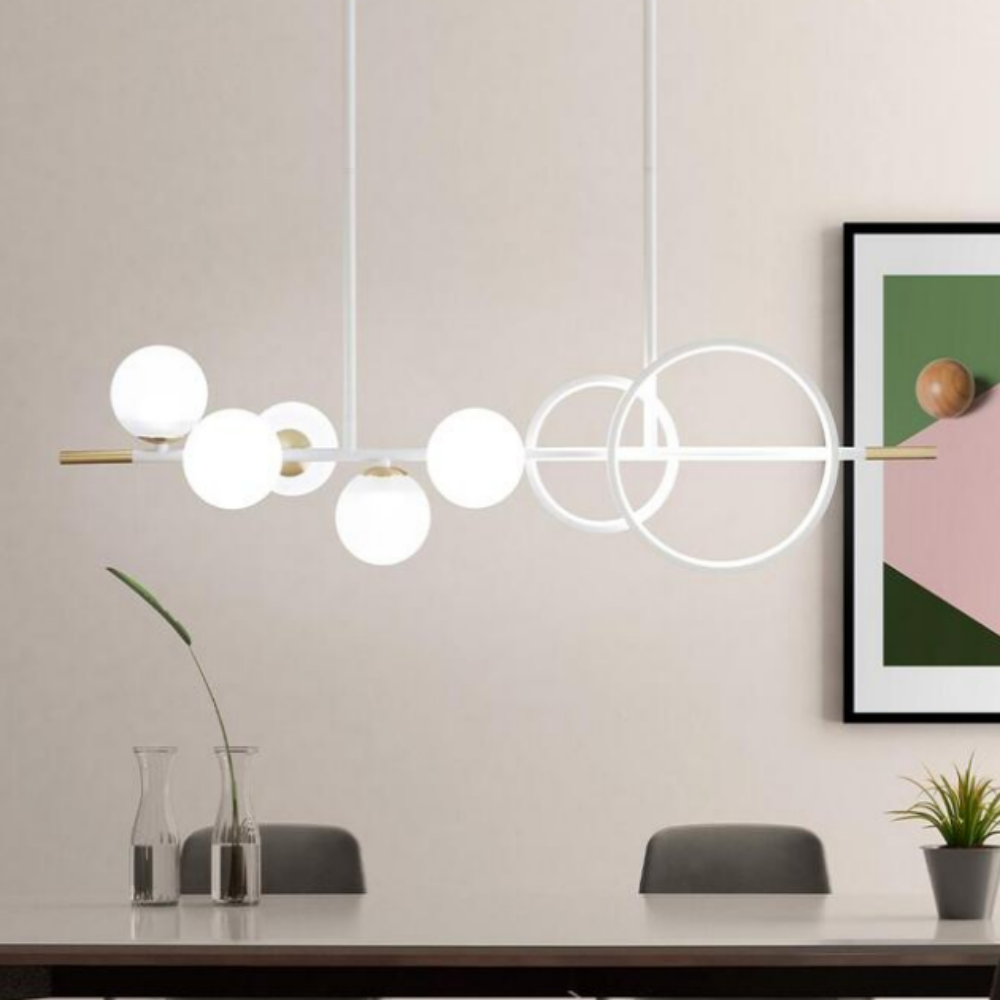 6인용식탁등 LED 펜던트 조명 주방 식탁등 화이트 198,000원