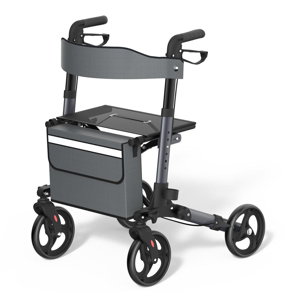 TONEZONE  노인 접이식 보행보조기 알루미늄 합금 성인용보행기 높이 조절 가능 고령자용 보행차 185,000원