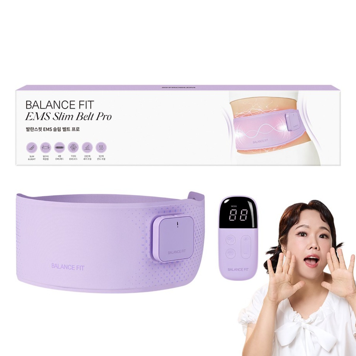 95프로블럼 발란스핏 EMS 슬림 벨트 마사지기 198,000원