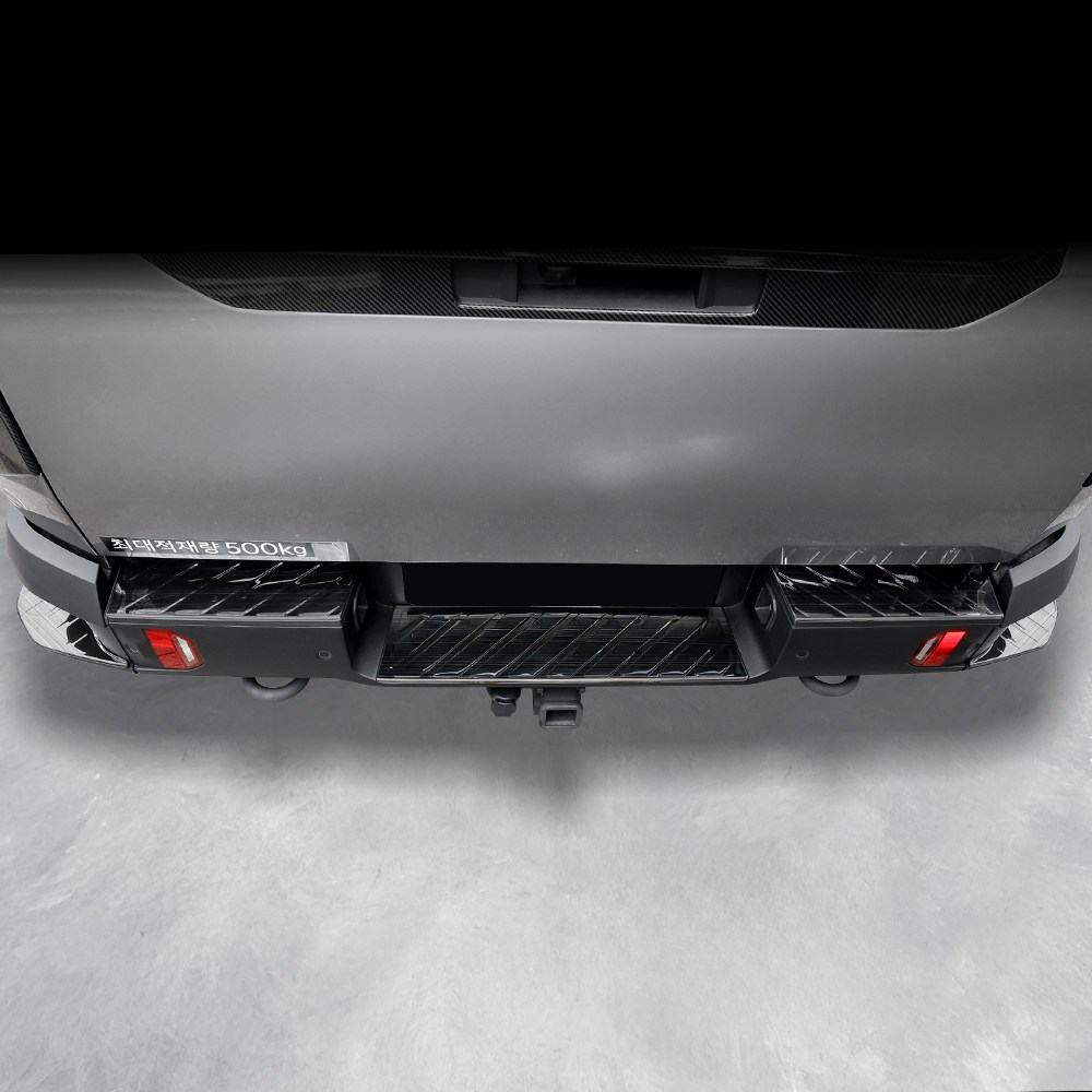 카스타 호환 타스만 리어 범퍼패드 자동차 튜닝 용품 실버 블랙 몰딩, 기타 44,500원