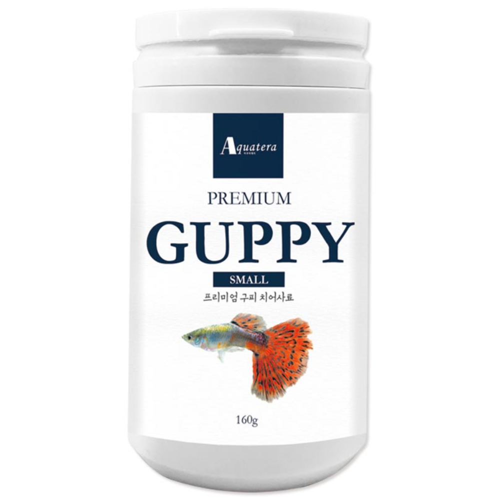 아쿠아테라 프리미엄 구피 치어 사료, 160g, 1개 4,740원