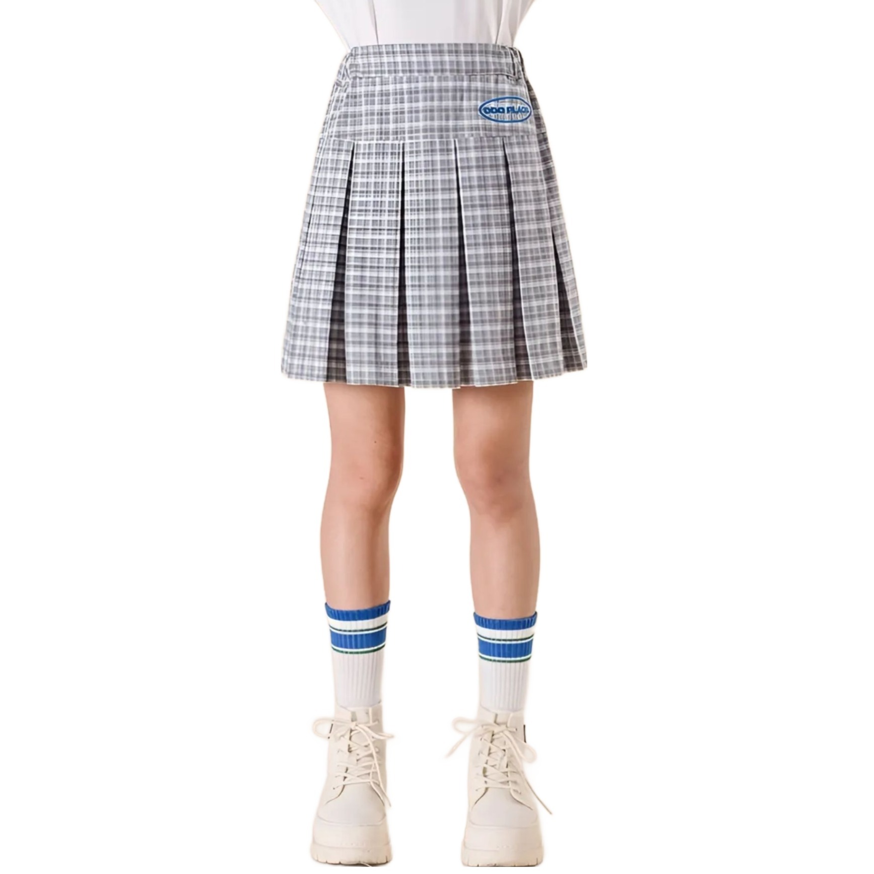 아이러브제이 디디오 초중생 플레이스 체크 플리츠 스커트 38,360원