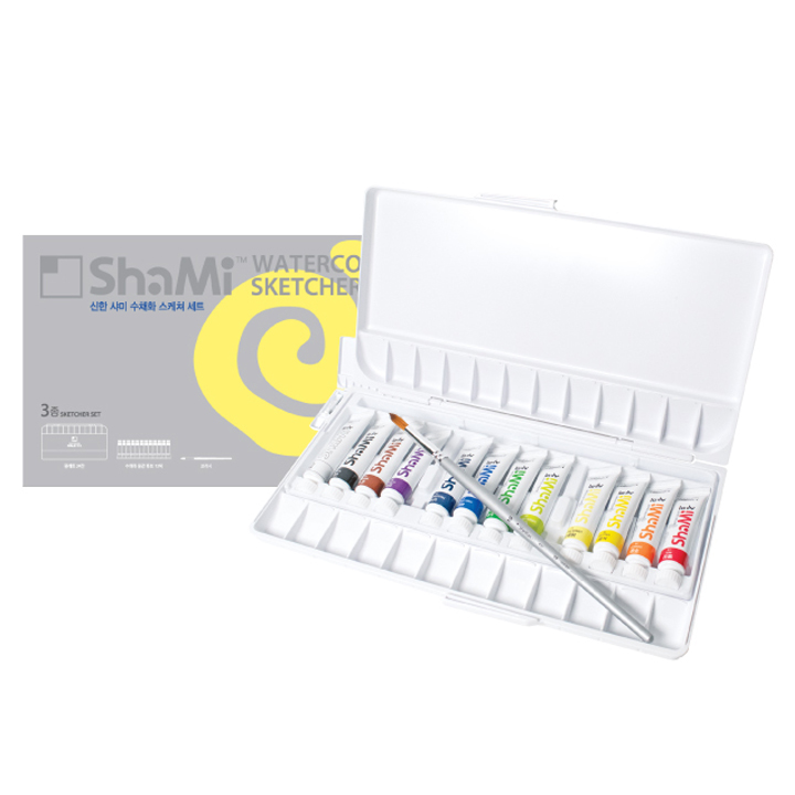 신한화구 샤미 수채화 스케쳐 세트 17,400원
