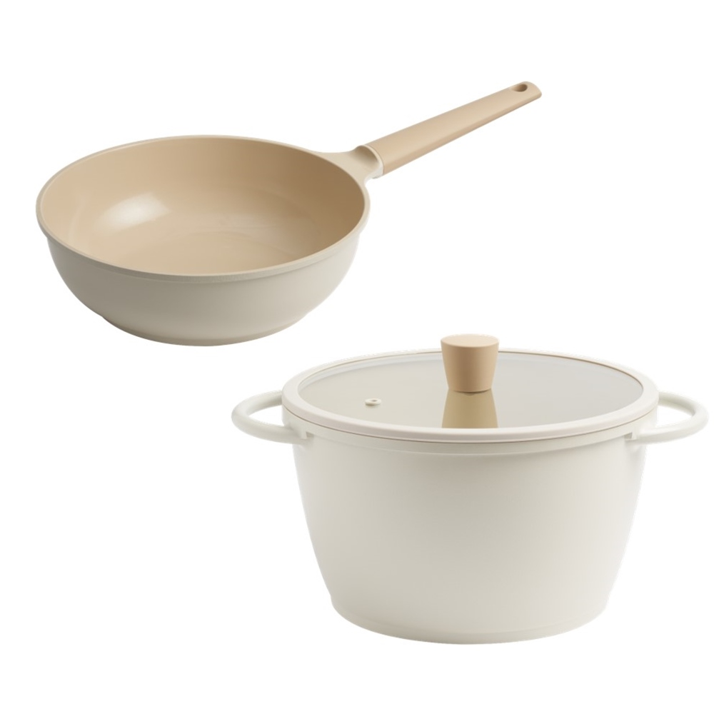 트루쿡 IH 인덕션 세라믹 궁중팬 웍 양수냄비 2종 세트 106,000원