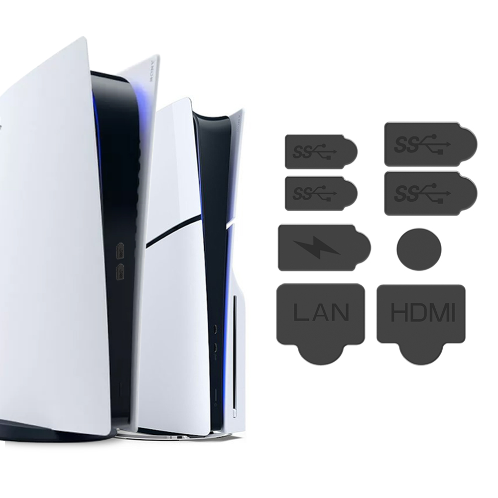 PS5 프로 슬림 먼지방지 포트캡 커버 세트 3,100원