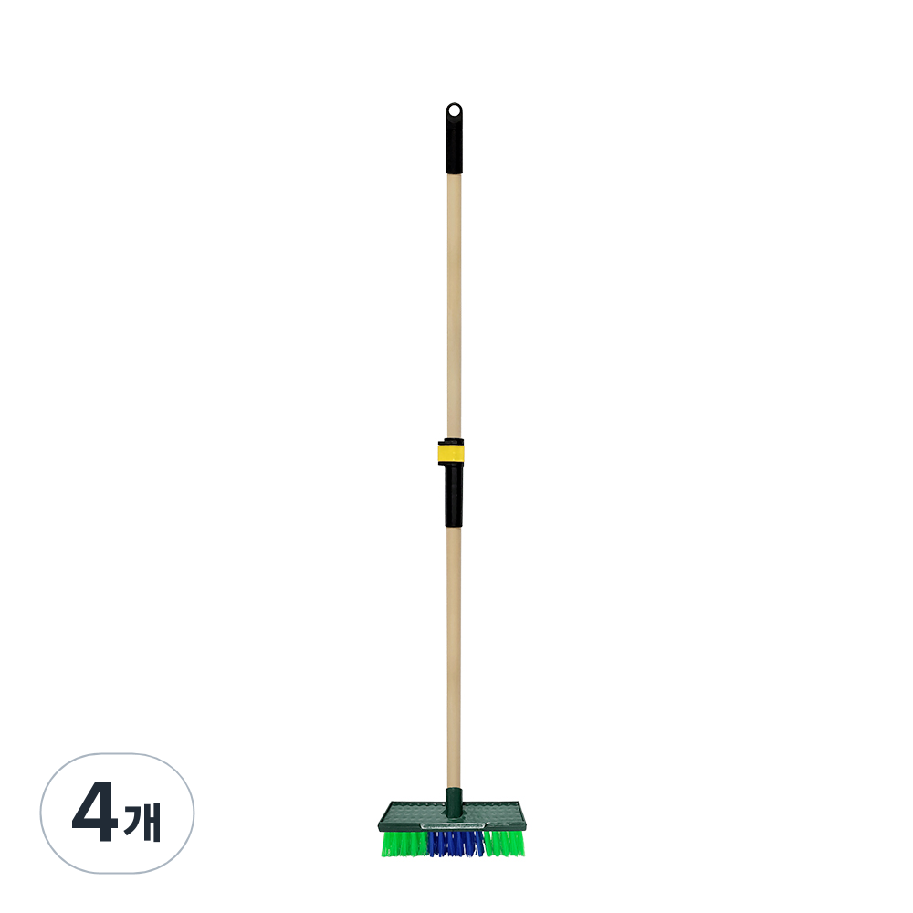 플라넥스 원터치 파워 바닥 청소솔 대 PDB-BR-L, 4개, 혼합색상 39,600원