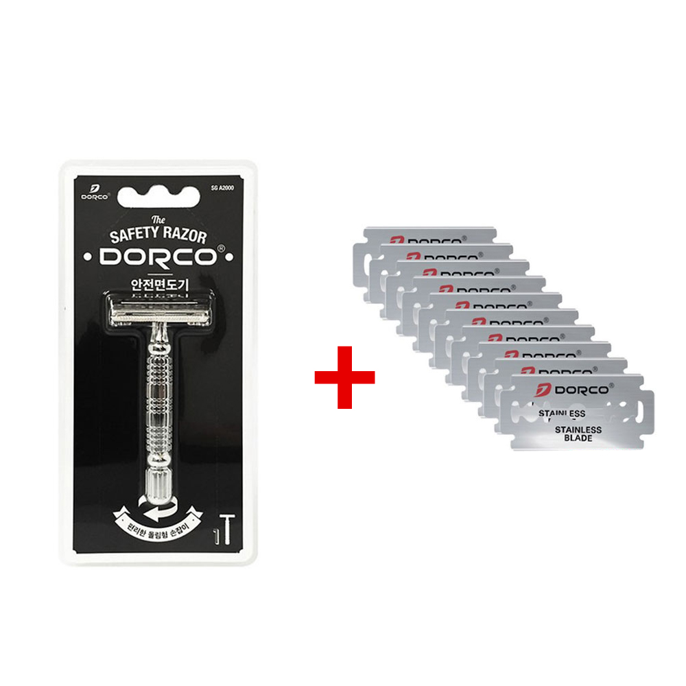 도루코 안전면도기 + 양날면도날 10p 19,800원