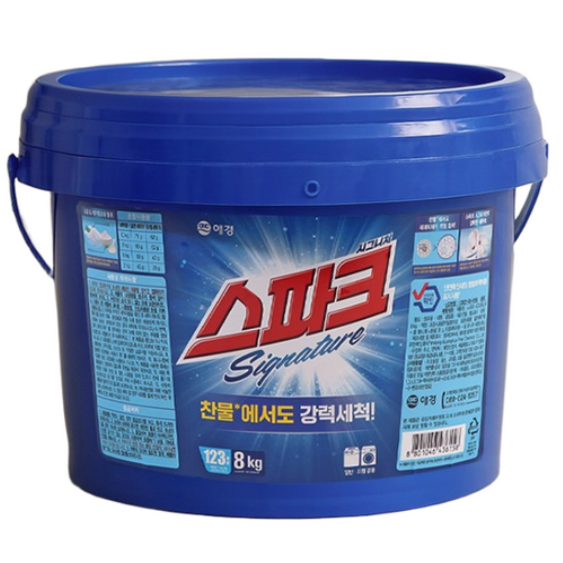 스파크 시그니처 분말세제 바스켓 본품, 8kg, 13,650원