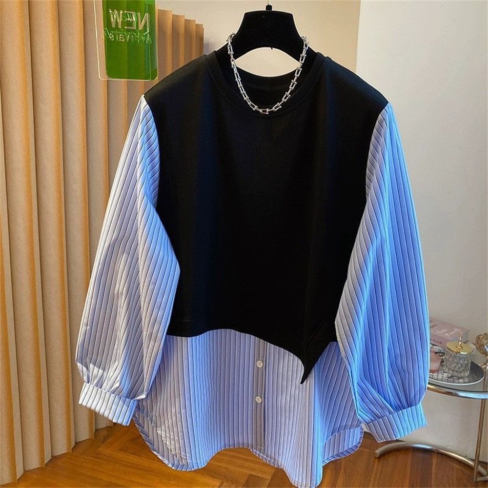 여성투피스 / 여성세트 / 니트조끼 + 셔츠 / 여성조끼 + 블라우스   / YX081385 30 19,810원