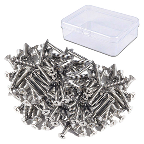 OON 304 스텐 접시머리 십자 나사 피스못 180p 세트, 1세트 7,000원