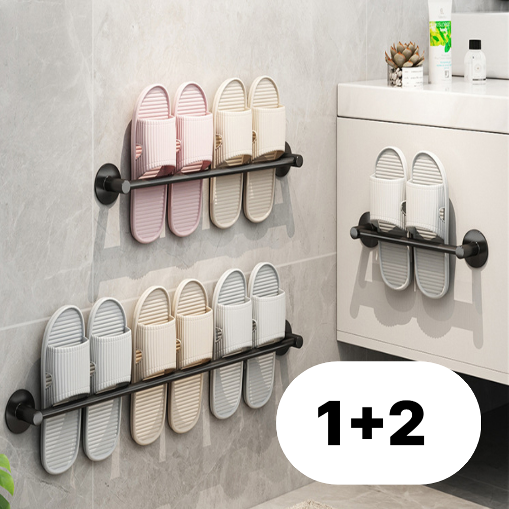 위드이든 무타공 실내화 슬리퍼 다용도 거치대 주방용품 1+2, 3개, 블랙 15,900원