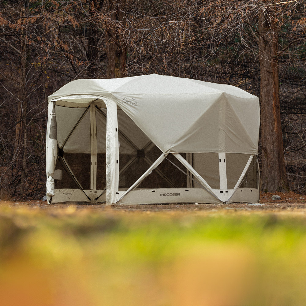 아이두젠 옥타곤 원터치 텐트 하프 육각 플라이 레인 커버 110,000원